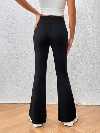 SHEIN Unity Брюки-клёш с высокой талией
