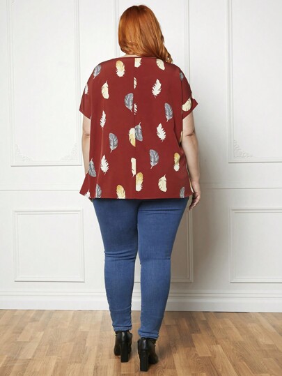 SHEIN CURVE+  Plus Size Blouses