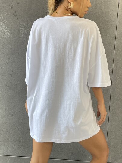 Camiseta con estampado floral