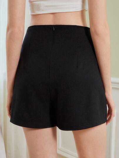 SHEIN MOD Шорты на пуговицах асимметричный