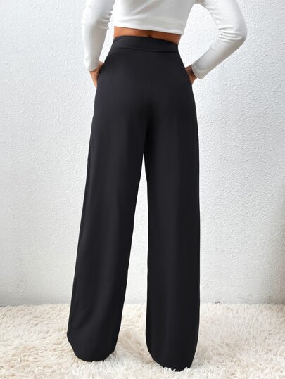 SHEIN Frenchy Костюмные брюки с высокой талией