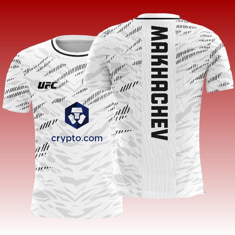 Мужская новая летняя футболка UFC 2025 с круглым вырезом и коротким рукавом, ММА, удобный дышащий топ с коротким рукавом для повседневной носки