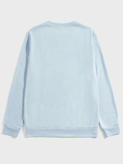 SHEIN для мужчины Свитшот с текстовым принтом
